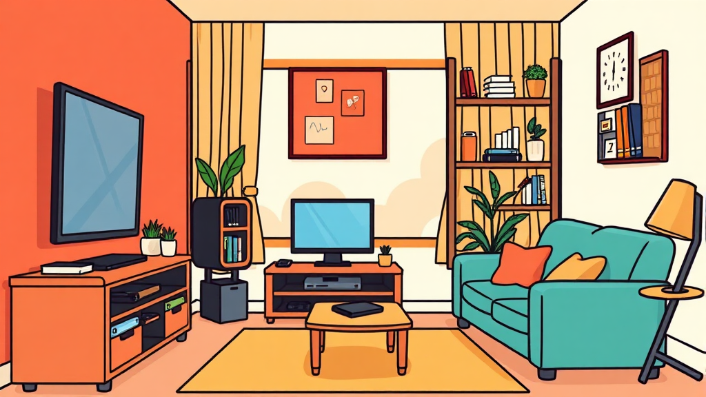 인치 계산 완벽 가이드: 스마트폰부터 TV까지, 내게 맞는 화면 크기 찾기 8 인치 계산, 실생활 속 다양한 활용 사례 살펴보기 (cartoon 스타일)