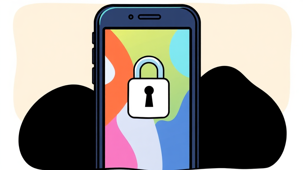 보안 강화: 취약점 해결 및 개인 정보 보호 (cartoon 스타일)