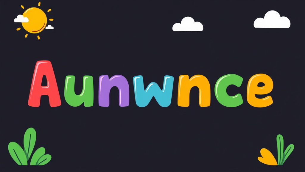 무료 폰트 A2Z: 디자인 퀄리티 높이고 비용 절감하는 완벽 가이드 6 다양한 무료 폰트 종류와 특징 살펴보기 (cartoon 스타일)