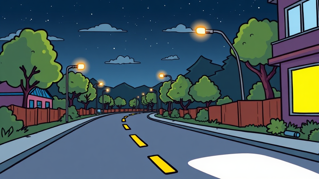 빠른 설정 메뉴에서 손전등 켜고 끄는 방법 (cartoon 스타일)