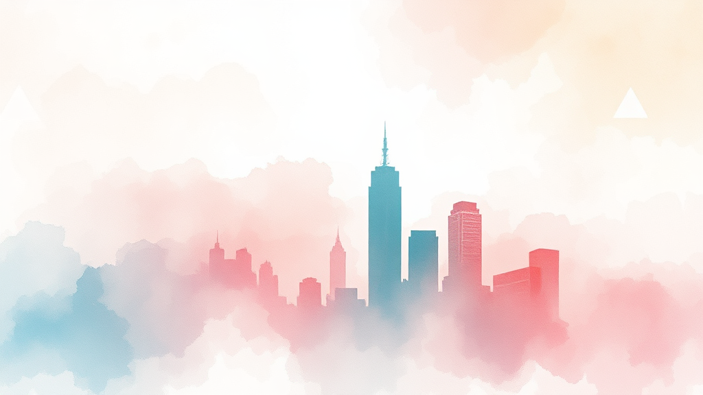 기관 수요예측 결과와 공모가 분석 (watercolor 스타일)