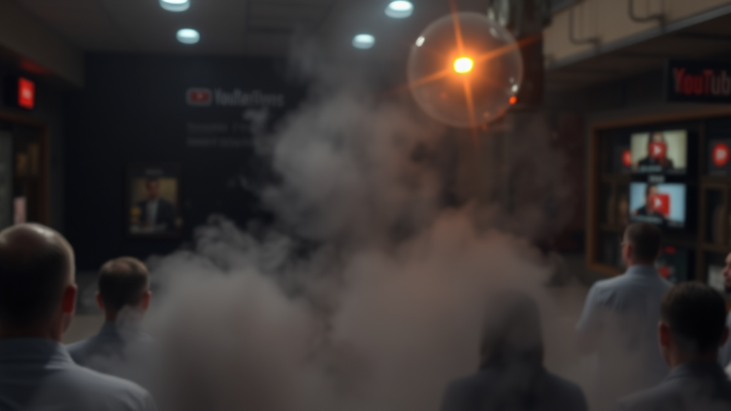 유튜브 장애 원인과 보상, 프리미엄/무료 이용자별 총정리 3 유튜브 장애, 원인은 무엇일까? (realistic 스타일)