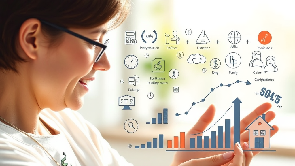 세대별 실손보험, 어떤 특징이 있나요? (realistic 스타일)