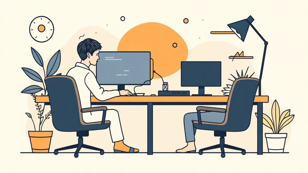 노션 AI의 미래 전망과 발전 가능성 (illustration 스타일)