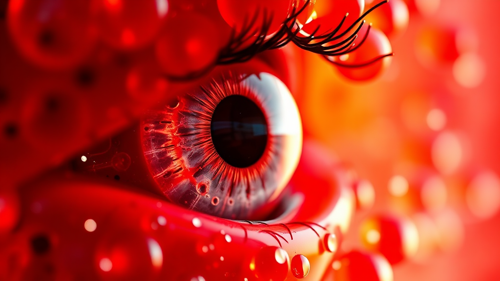 크릴오일의 특별함: 아스타잔틴의 항산화 효능 (realistic 스타일)