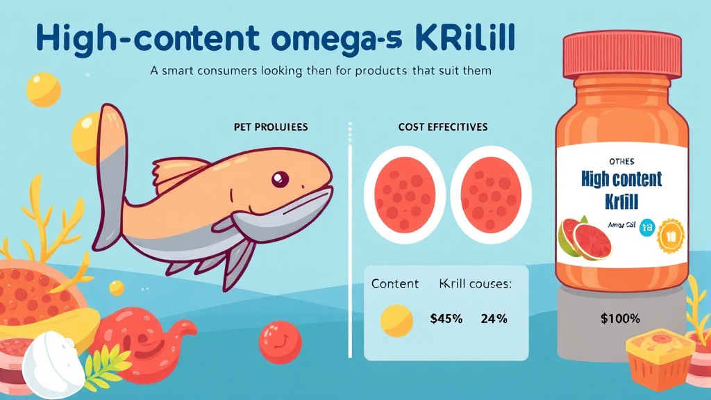 함량과 가성비: 나에게 맞는 제품 선택 가이드 (cartoon 스타일)