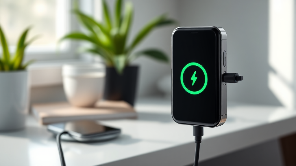 스마트한 충전 솔루션: 갤럭시 S26을 위한 최적의 선택 (realistic 스타일)