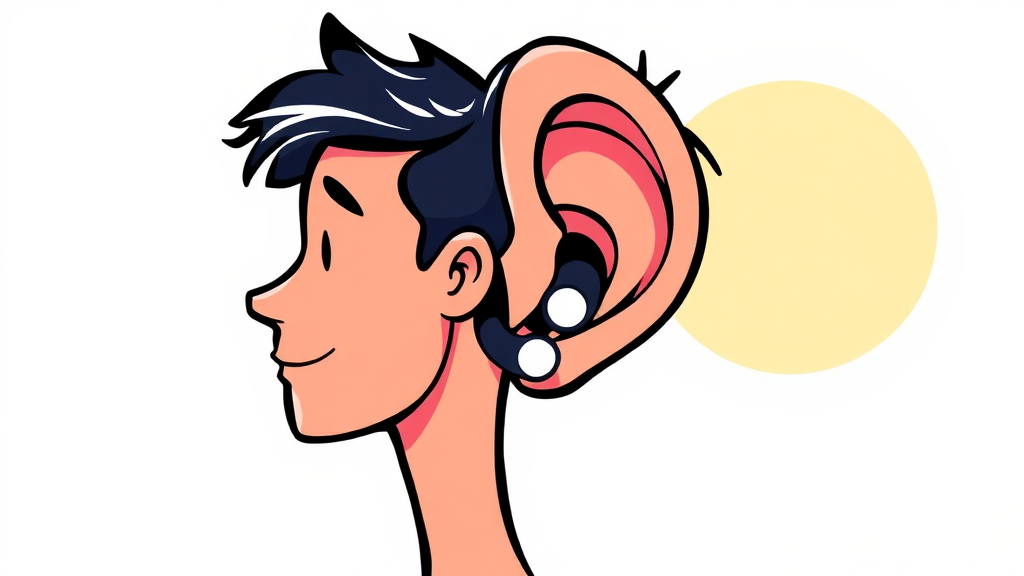 디자인과 착용감: 편안함을 더한 인체공학 설계 (cartoon 스타일)