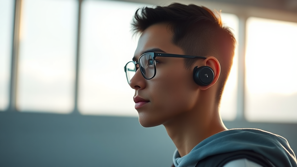 압도적인 사운드 경험: 음질 및 AI 기능 심층 분석 (realistic 스타일)