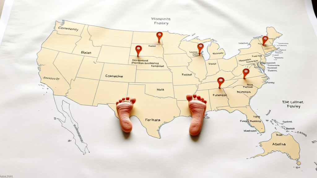 지역별 맞춤 임산부 지원 정책 알아보기 (realistic 스타일)