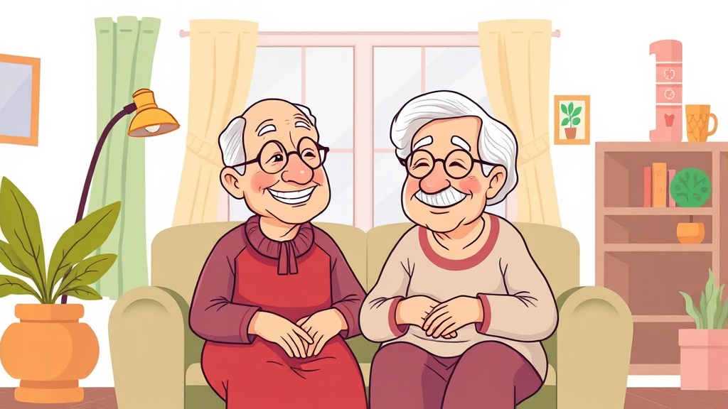 주택연금, 신청 절차는 어떻게 되나요? (cartoon 스타일)