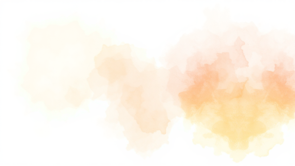 트래픽 대비 고수익 달성 전략: 방문자를 '돈 되는 방문자'로 (watercolor 스타일)