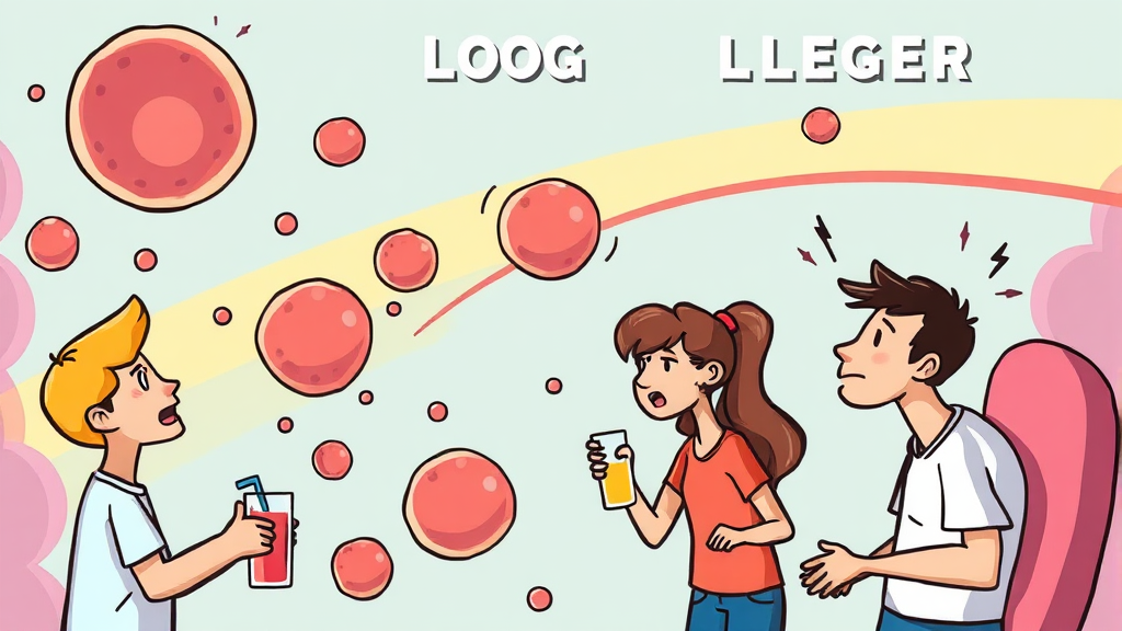 고혈당이란 무엇인가? 정의와 핵심 증상 (cartoon 스타일)