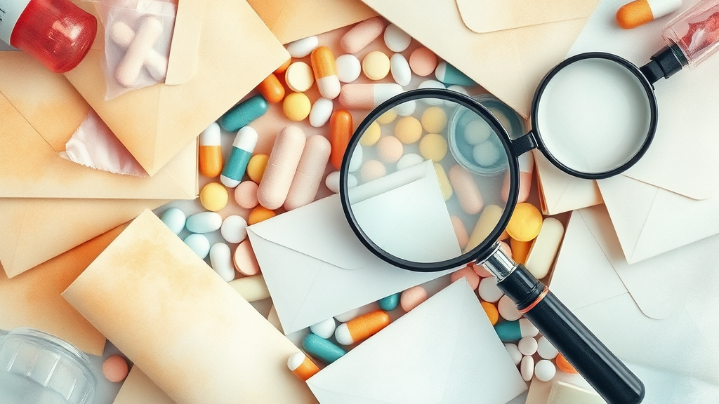 아픈 곳에 맞는 약 찾기: 의약품 검색의 모든 것 (watercolor 스타일)