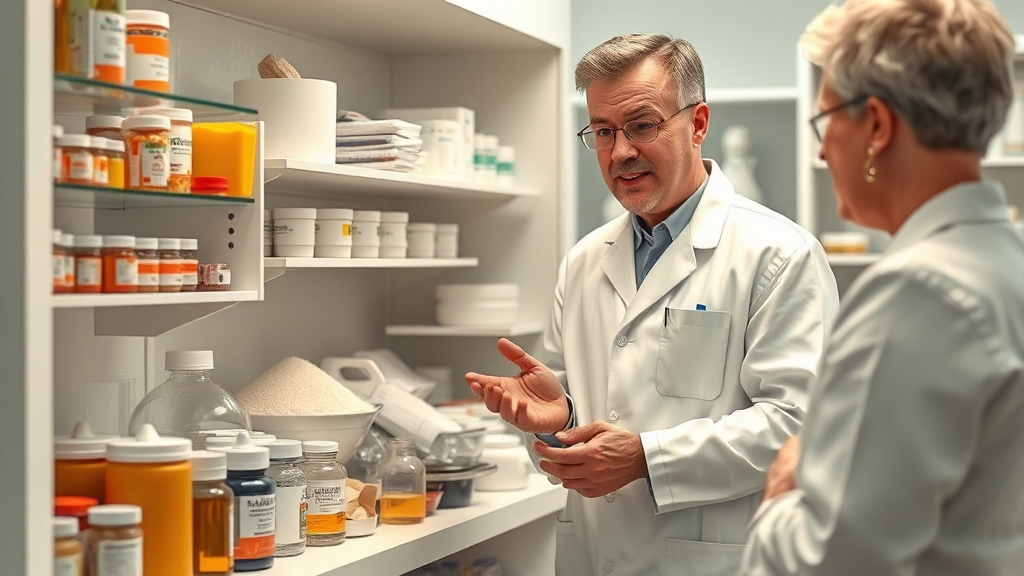 처방약 보관부터 유효기간까지: 안전한 약 관리 가이드 (realistic 스타일)