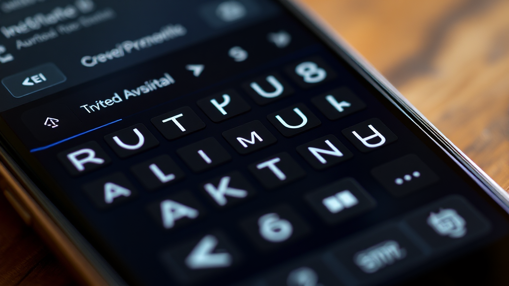 갤럭시 키보드, 영어 대문자 자동 전환, 더 똑똑하게 사용하는 방법 (realistic 스타일)