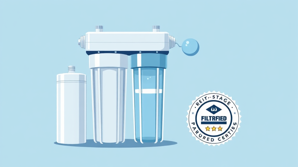 정수기 필터 성능, 무엇을 기준으로 봐야 할까? (illustration 스타일)