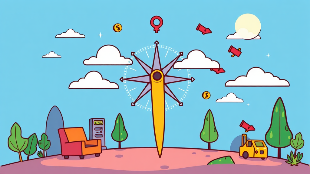 내 계좌, 한눈에 모아보기: 계좌 통합 조회 서비스란? (cartoon 스타일)