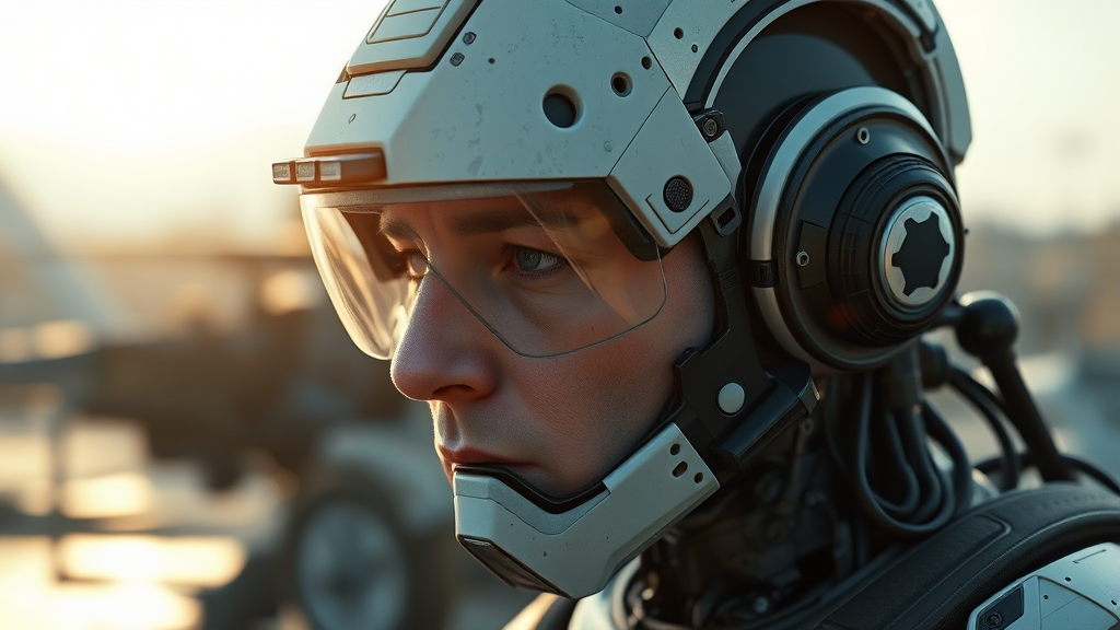 미군 활용 논란과 클로드의 부상: 기술과 윤리의 딜레마 (realistic 스타일)