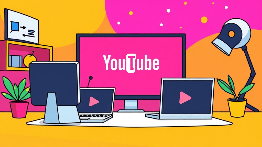 미래의 유튜브 시청, 슬라이드바는 어떻게 진화할까? (cartoon 스타일)