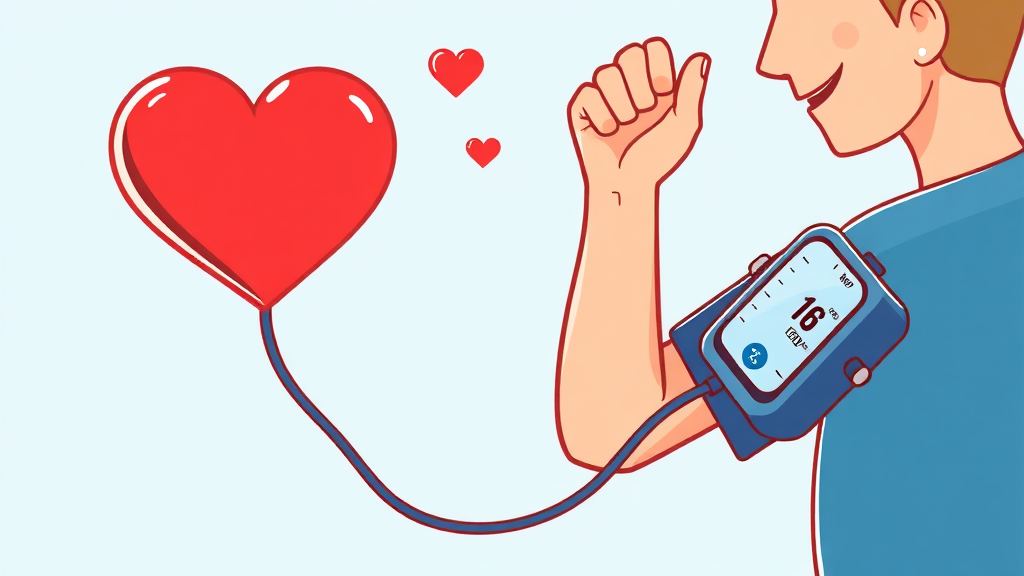 측정 결과, 어떻게 해석해야 할까? 건강 관리 가이드 (cartoon 스타일)