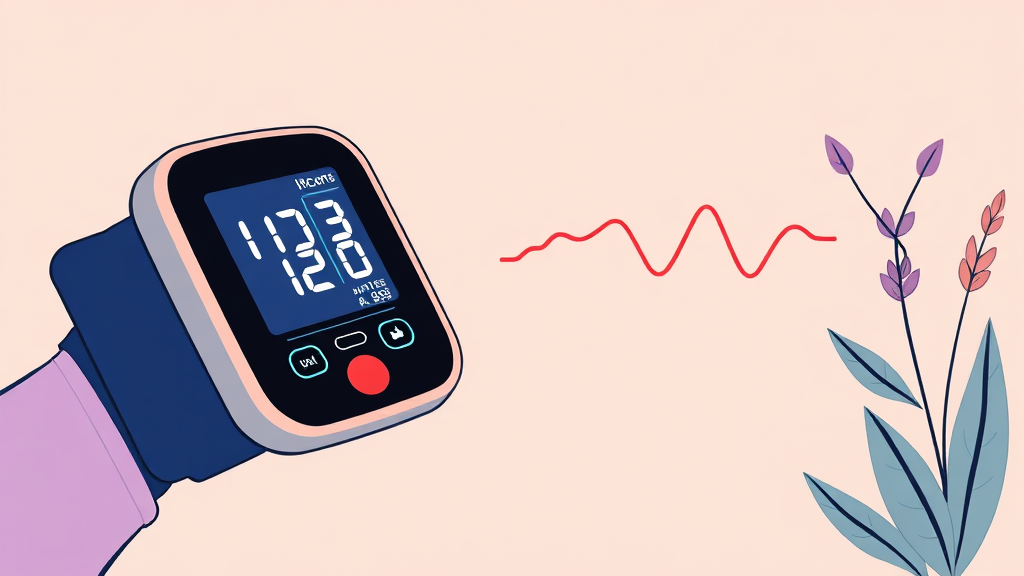 미리 알고 관리하는 건강: 인바디 혈압계 활용의 모든 것 (illustration 스타일)