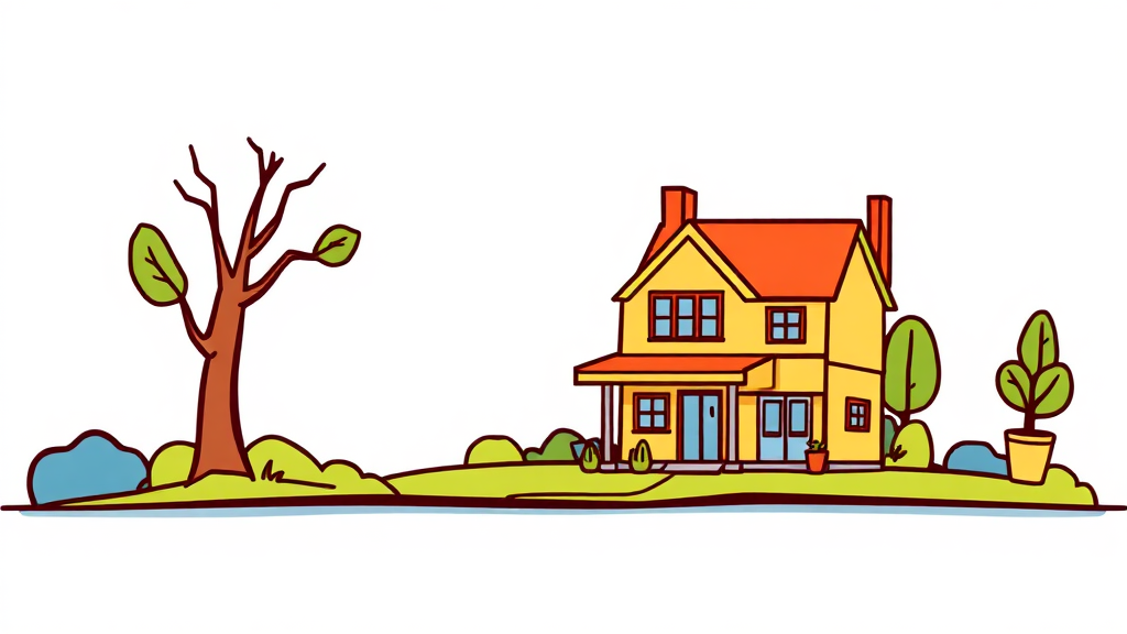 퇴직연금 중도인출: 꼭 필요할 때만 (cartoon 스타일)