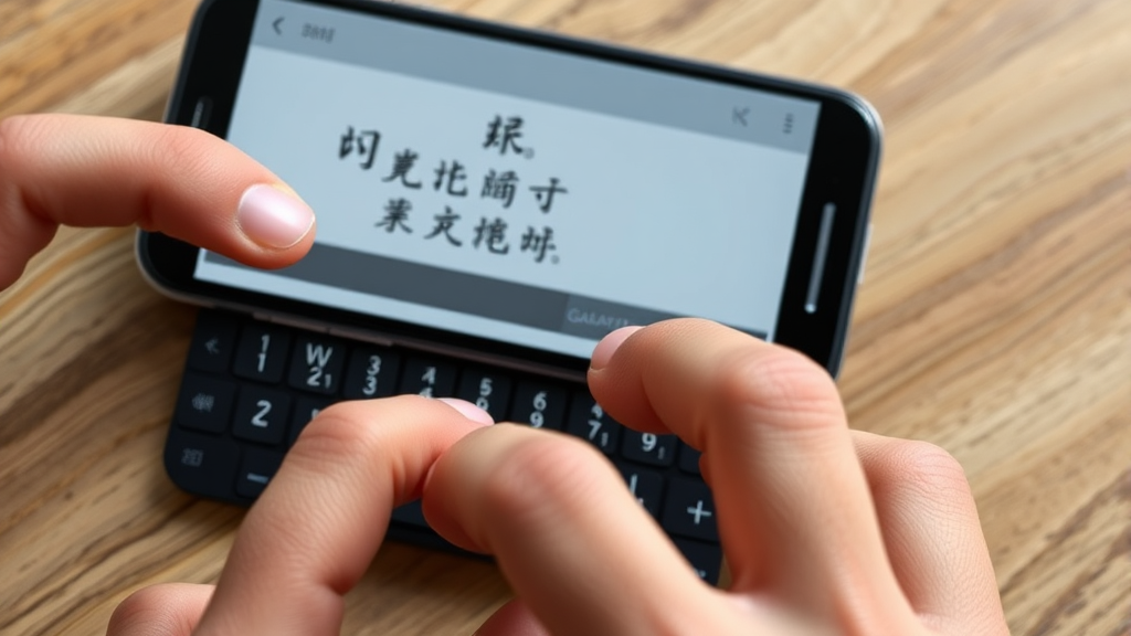 쿼티 키보드로 한자 입력하는 방법 (realistic 스타일)