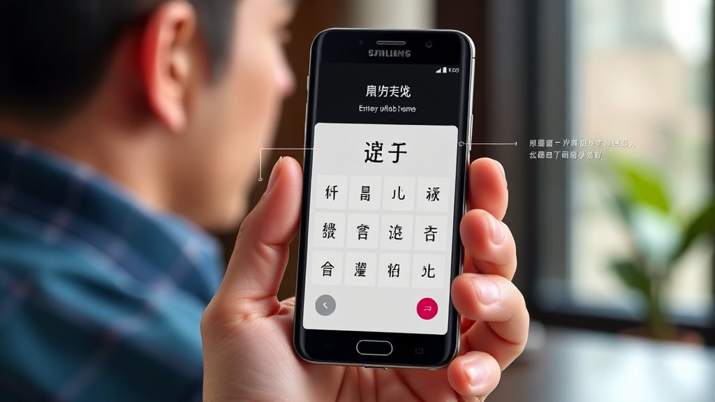 갤럭시 한자 입력, 이것만 알면 끝! (realistic 스타일)