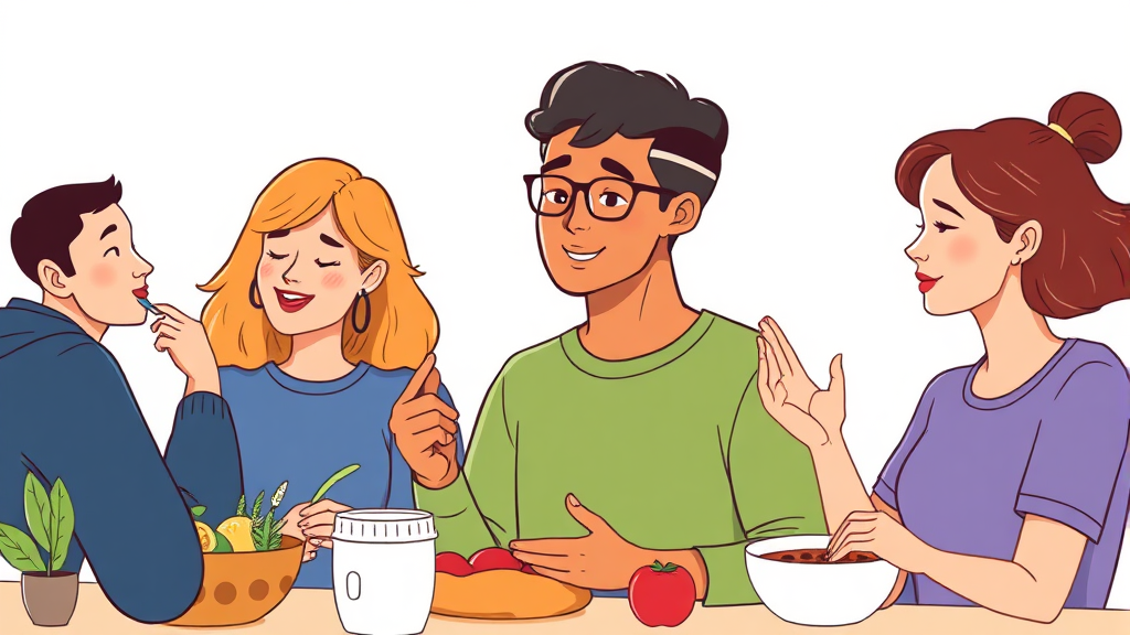 약물 복용과 함께 실천해야 할 생활 습관 (illustration 스타일)