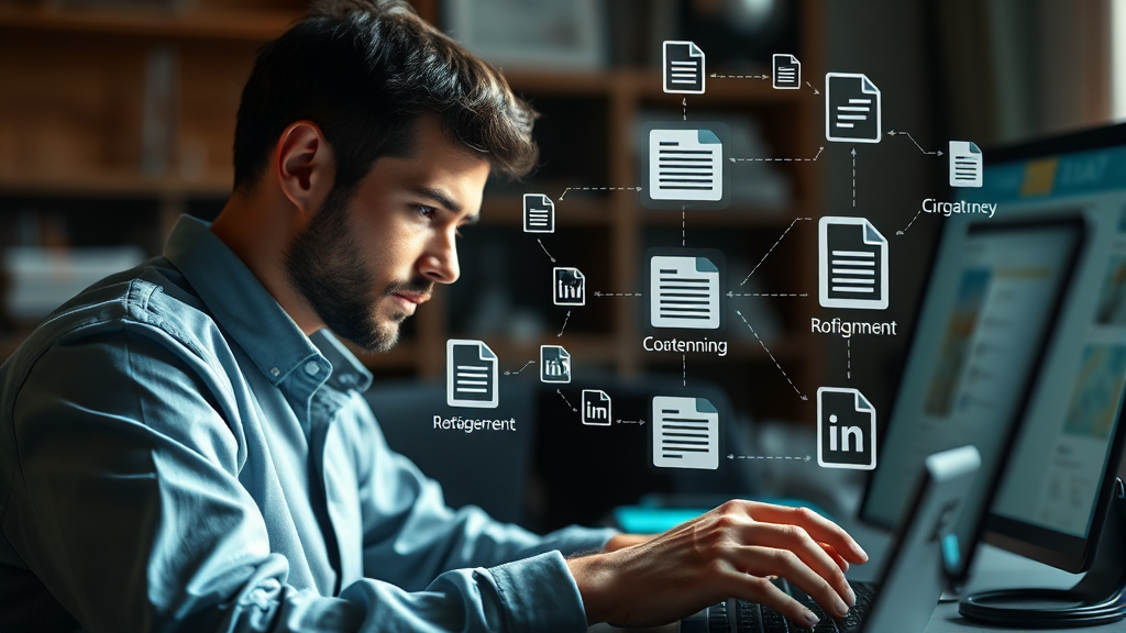 챗GPT 에이전트 모드의 핵심 기능과 작동 원리 (realistic 스타일)