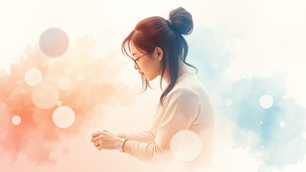 챗GPT 에이전트 모드와 미래 전망 (watercolor 스타일)