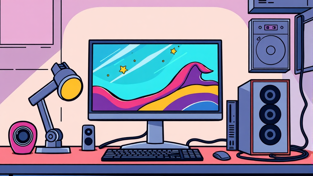 해상도 선택 전 반드시 확인해야 할 것들 (cartoon 스타일)