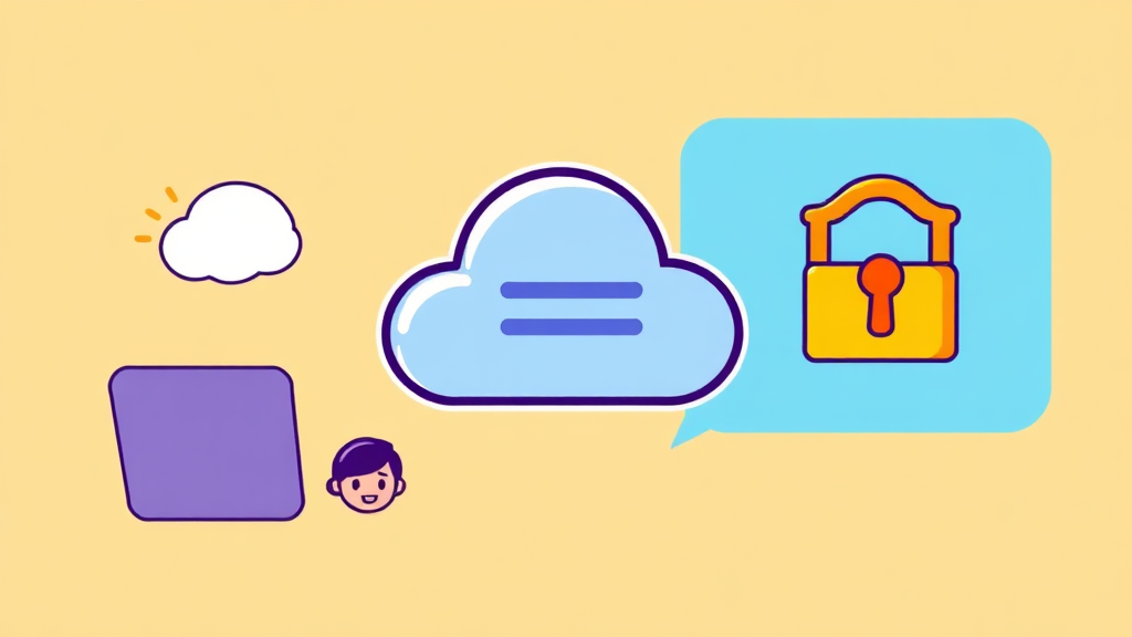 소중한 대화, 안전하게 지키는 최종 점검 (cartoon 스타일)