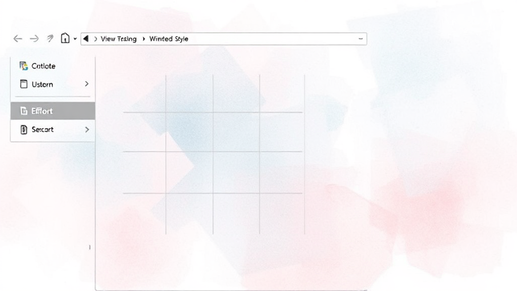 나만의 파일 탐색기 만들기: 설정 변경과 사용자 정의 (watercolor 스타일)