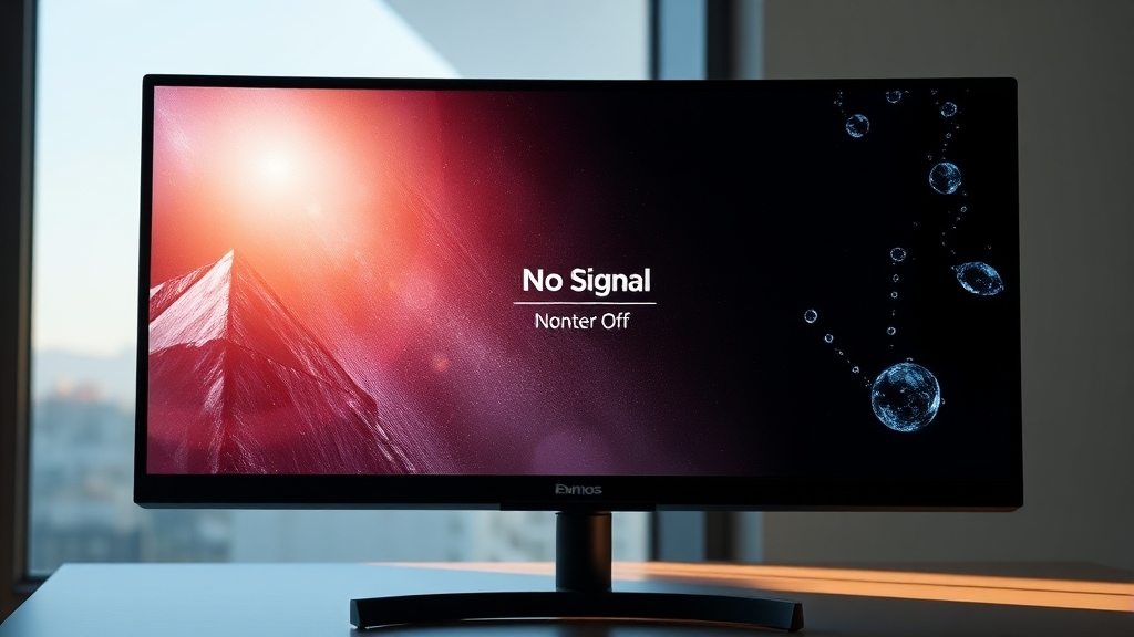 모니터 자체 절전 기능, 설정부터 해제까지 (realistic 스타일)