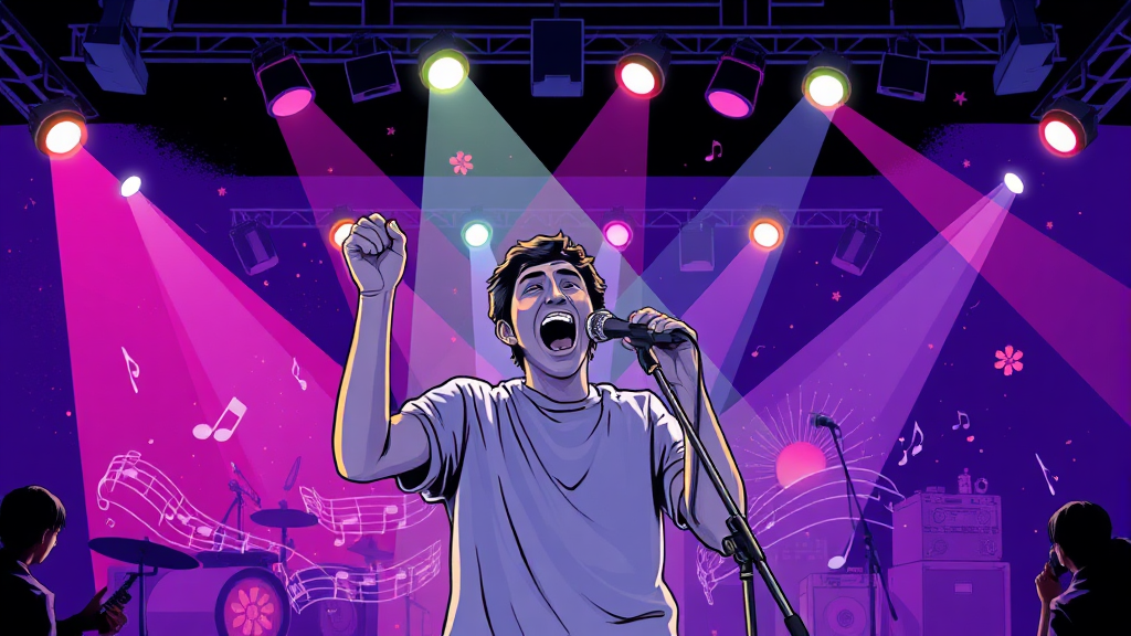 다양한 노래와 기능으로 즐거움 UP! (illustration 스타일)