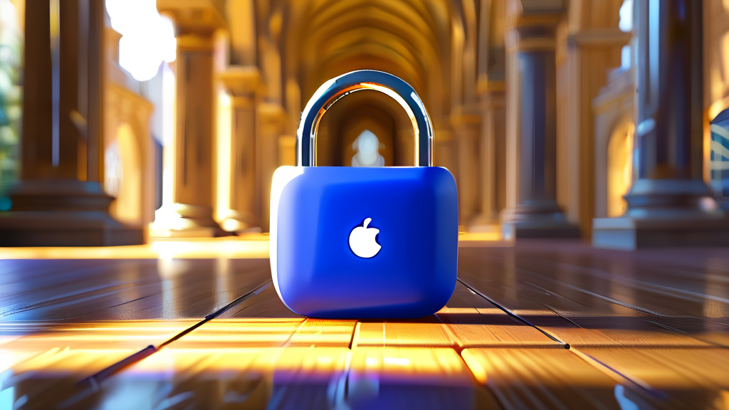 원격 접속 시, 보안은 필수입니다! (realistic 스타일)