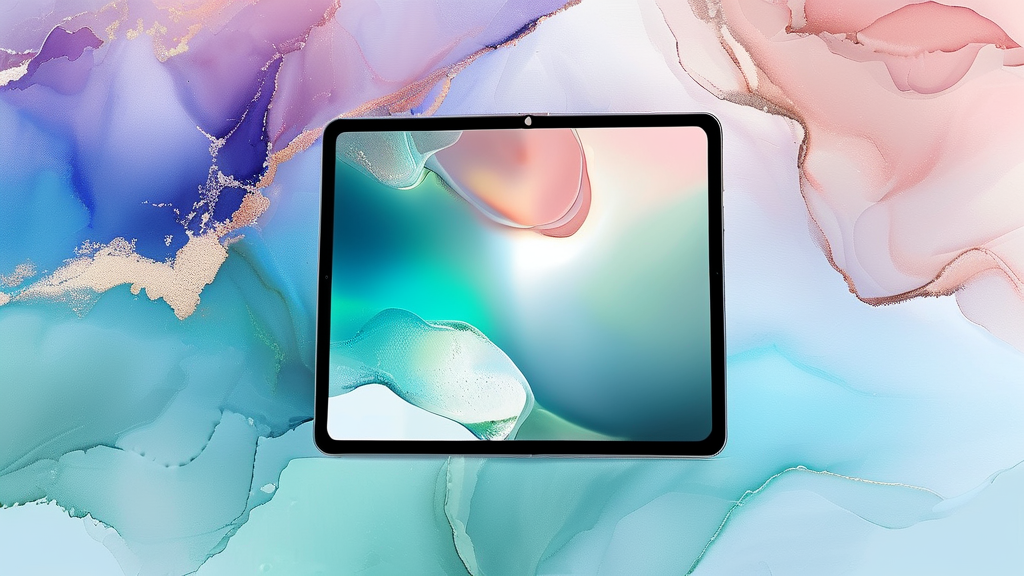 스마트폰보다 큰 화면, 시원시원한 문서 보기 (watercolor 스타일)