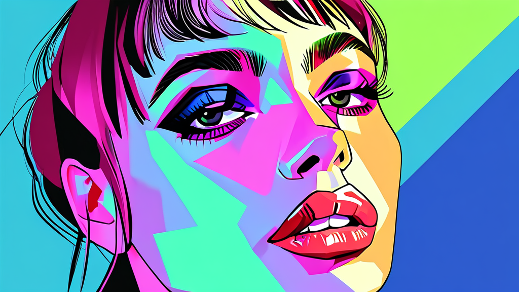 대화면 최적화 성능: 몰입감 있는 작업 환경 (illustration 스타일)