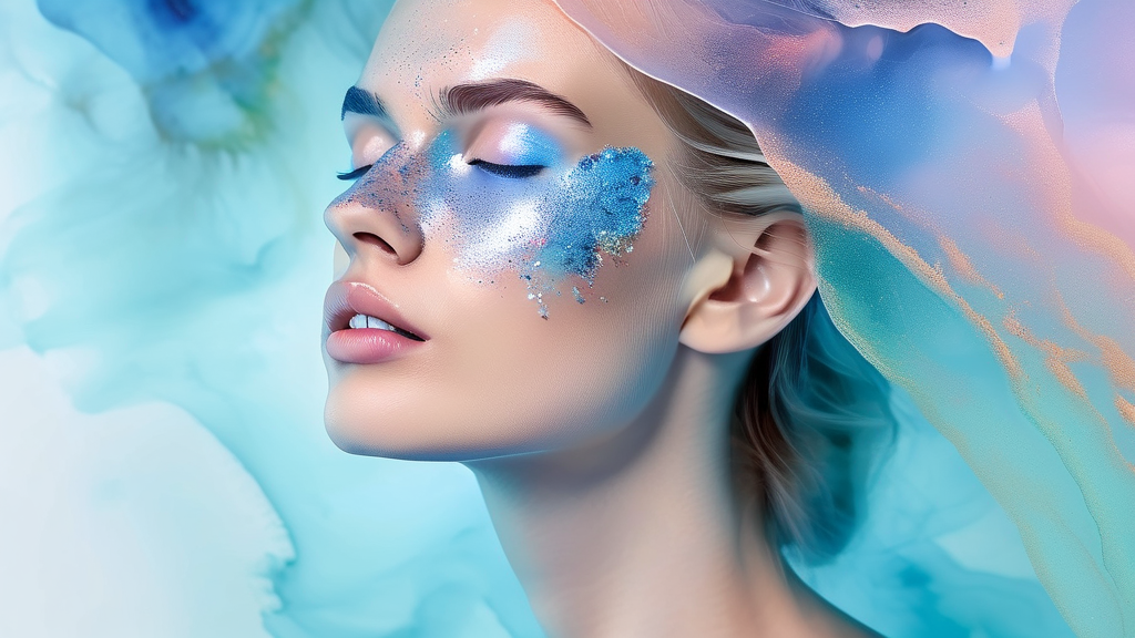 알레르기 비염과 면역력의 연관성 (watercolor 스타일)