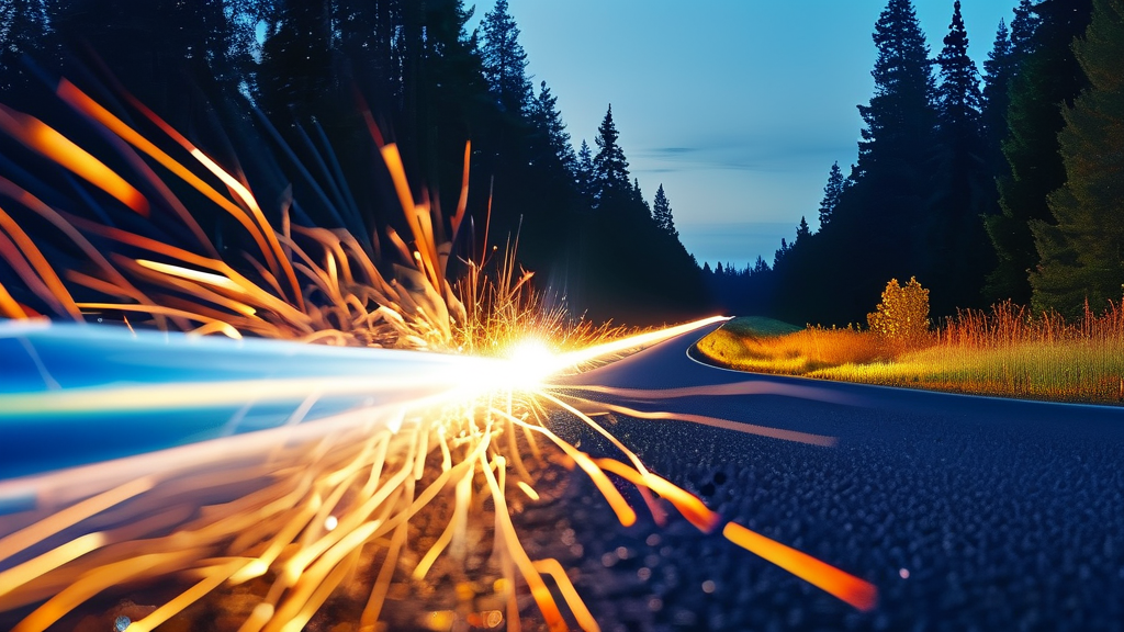 긴 거리 전송, 왜 HDMI 광케이블인가요? (realistic 스타일)