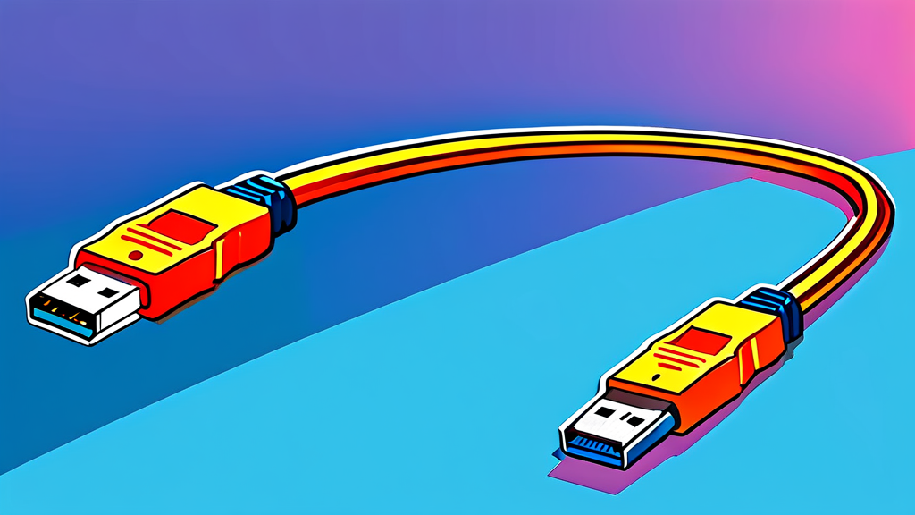 HDMI 광케이블 선택 시 고려사항 (cartoon 스타일)