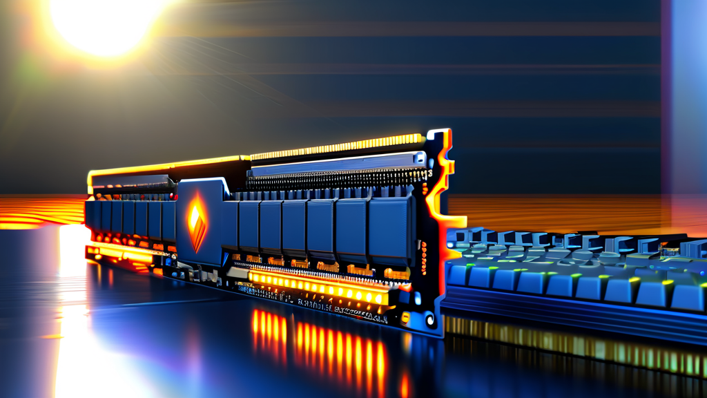 미래를 위한 투자: DDR5의 장기적 가치 (realistic 스타일)