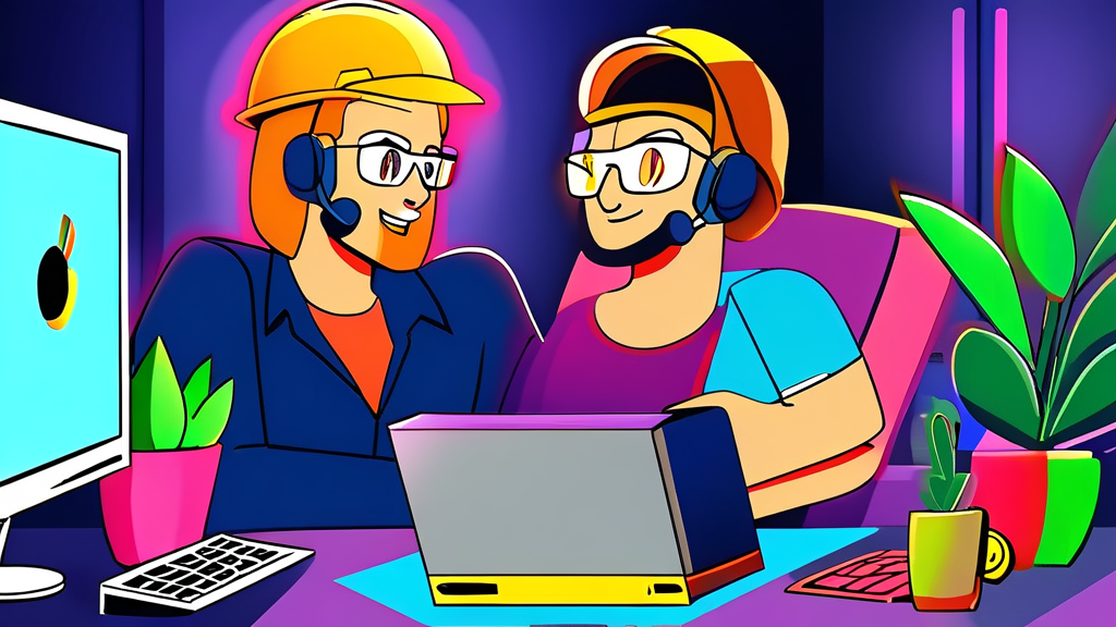 전문가의 도움 없이 비프음 해결하기 (cartoon 스타일)