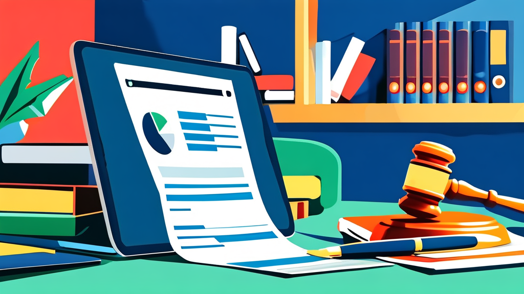 세금계산서 위반, 초기 대응과 예방의 중요성 (cartoon 스타일)