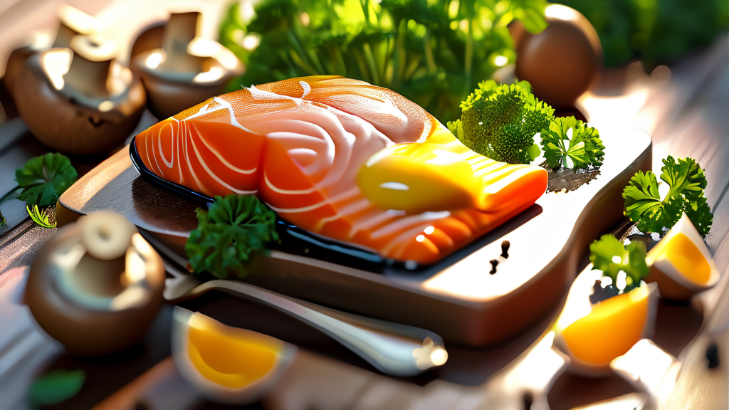 음식으로 비타민 D 채우기: 추천 식품과 섭취 팁 (realistic 스타일)