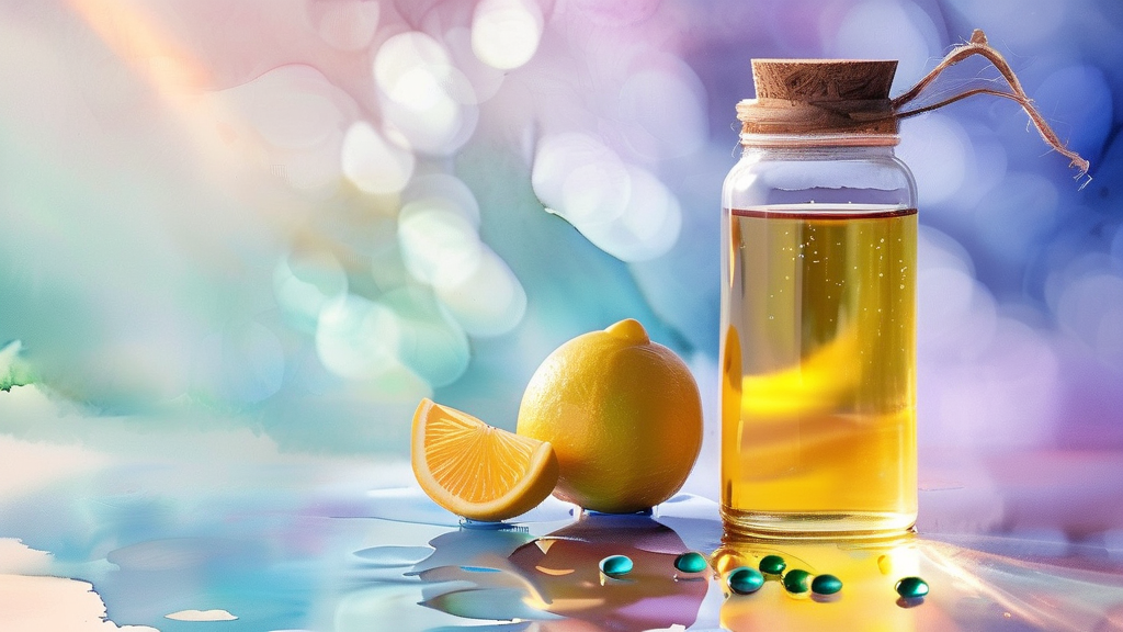 비타민 D 보충제, 현명하게 선택하고 복용하는 방법 (watercolor 스타일)