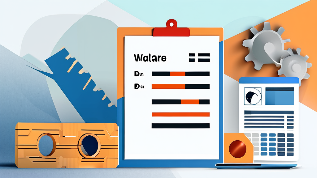 종이세금계산서 필수 기재사항 (illustration 스타일)