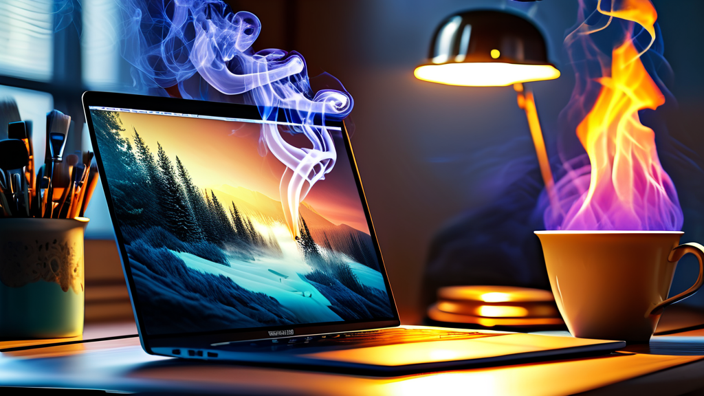 노트북 발열, 전문가 점검이 필요할 때 (realistic 스타일)